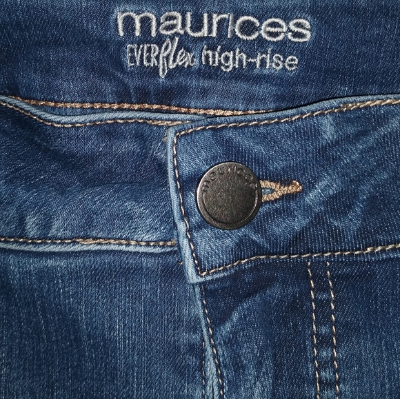 MAURICES EVER FLEX HIGH-RISE BLUE JEANS WOMEN'S SIZE 20W - Picture 4 of 5